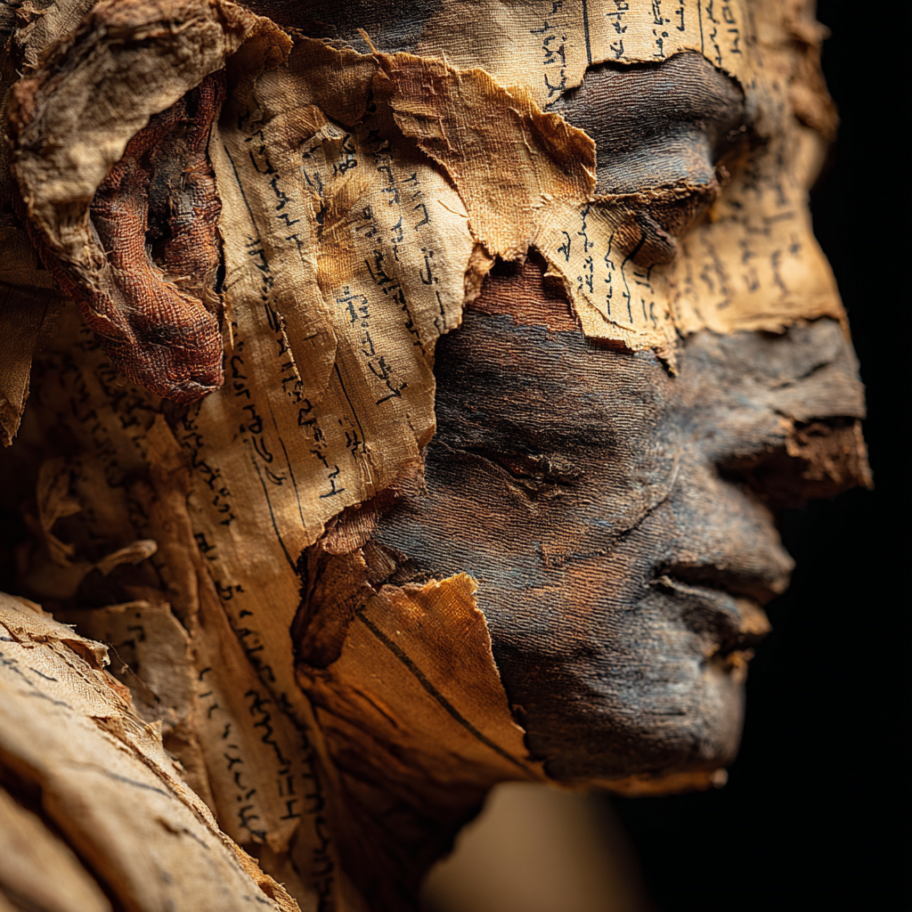 Papyrus, Papyri, Mumien